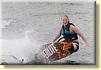 Courtney wakeboarding