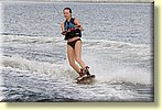 Jennifer wakeboarding