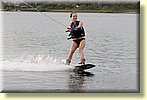 Jennifer wakeboarding